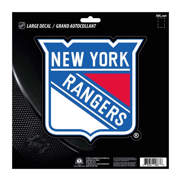 New York Rangers Team Decal - Bee Bee Designs