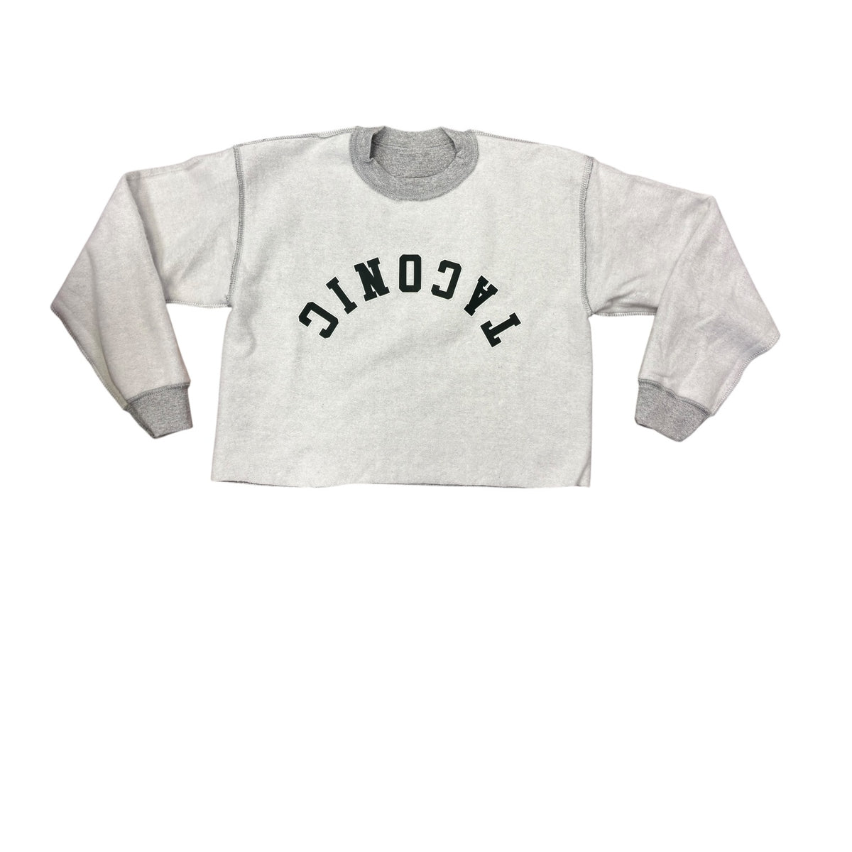💖 Camp Upside Down Inside-Out Cropped Crew
