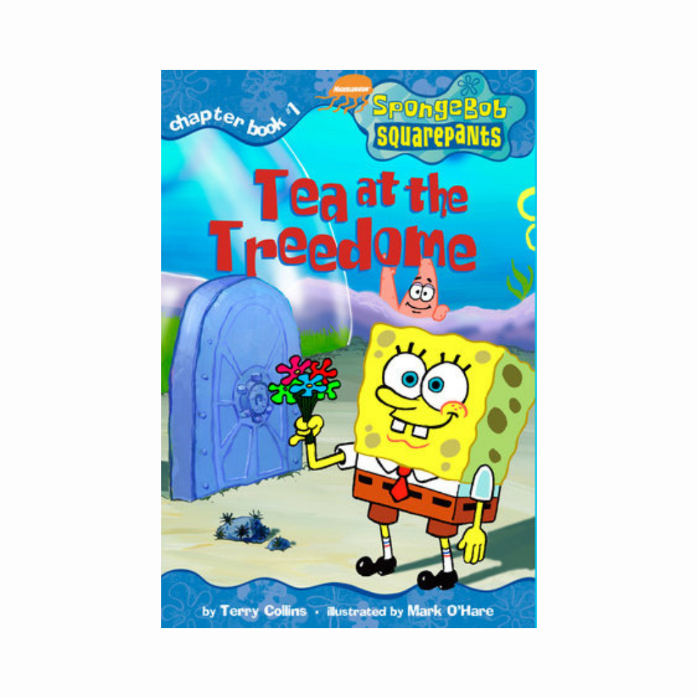 SpongeBob SquarePants Little Golden Book chapter book Tea at the Treedome cover