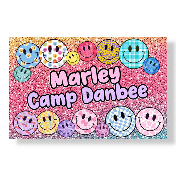 Smiles and Sparkles Camp Poster