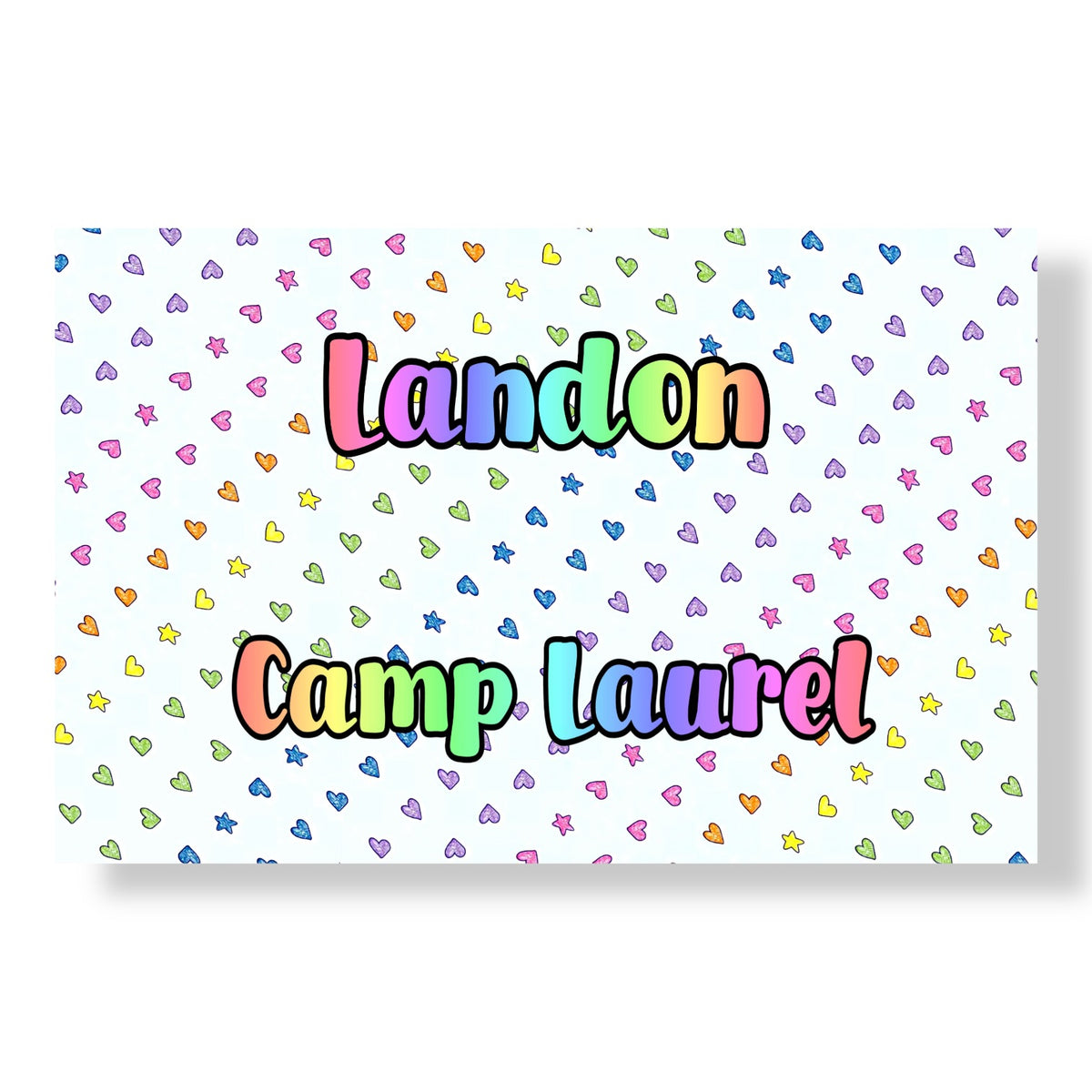 Cosmic Hearts Camp Poster