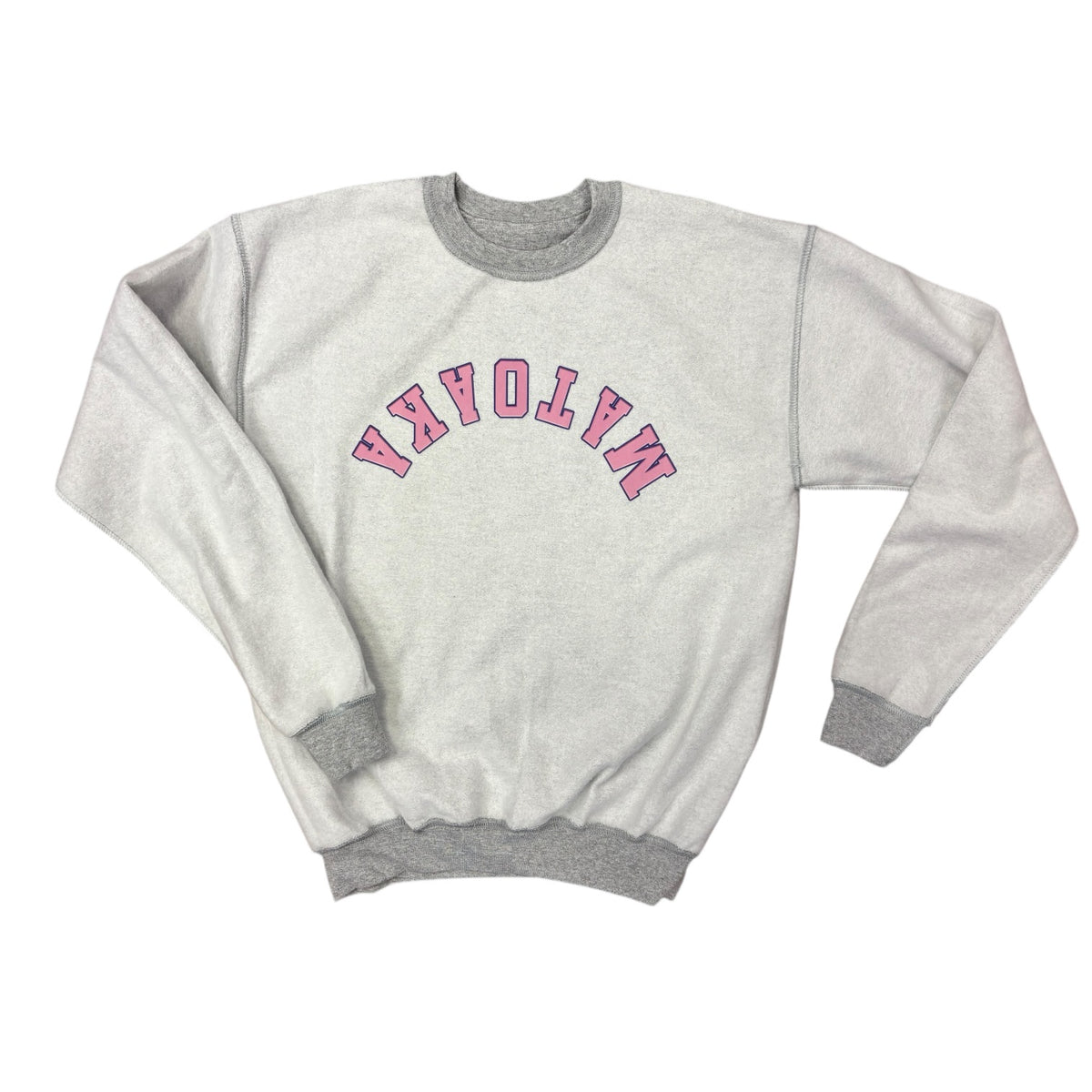 💖 Camp Upside Down Inside-Out Cropped Crew