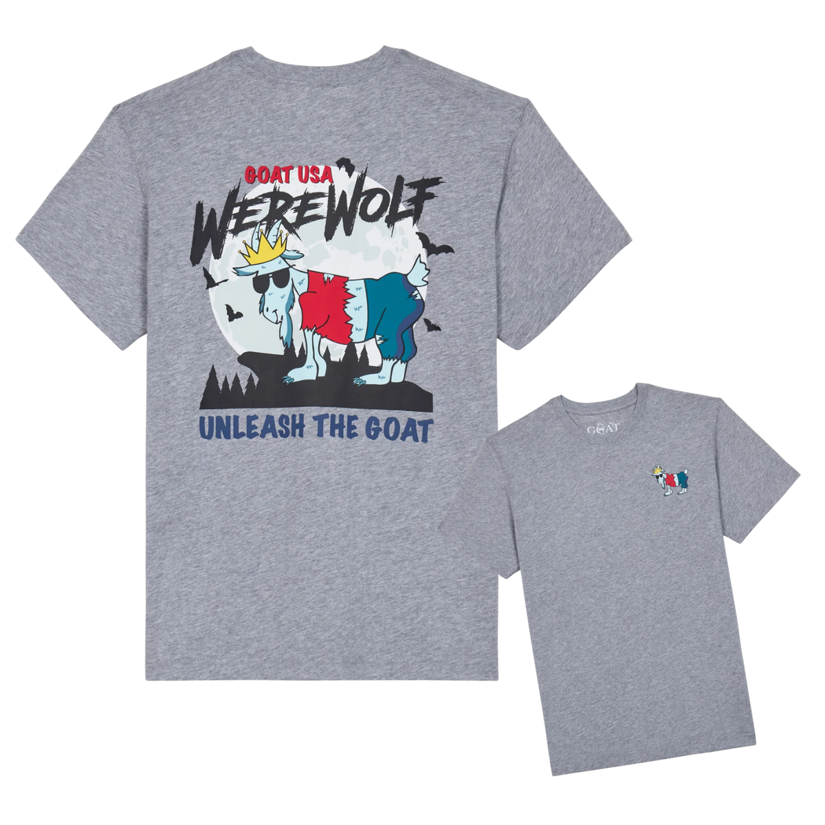 GOAT Werewolf T-Shirt - Bee Bee Designs