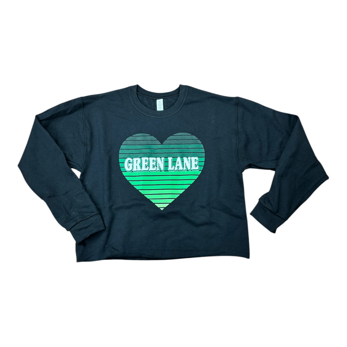 Camp Heart Fadeaway Crew Neck Sweatshirt