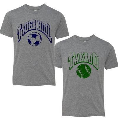 Distressed Ball Triblend Shirt
