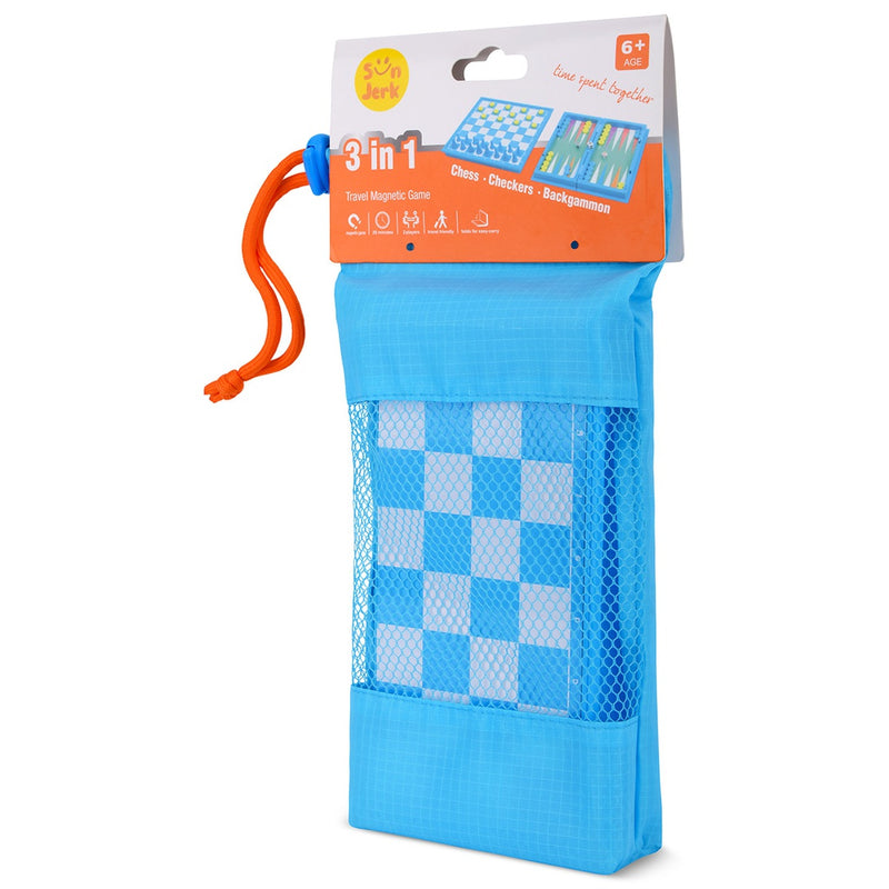 3-in-1 Magnetic Game Set