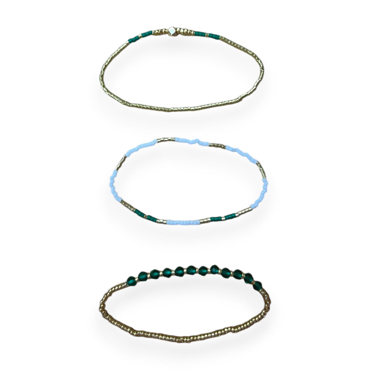 Boho Beaded 3-PC Bracelet Set - Bee Bee Designs
