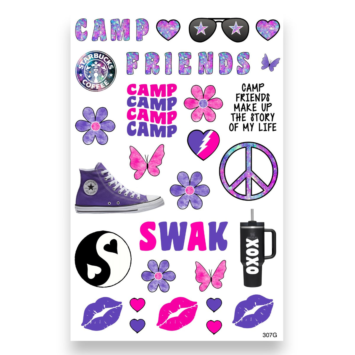Camp Friends Stardust Cling It - Bee Bee Designs