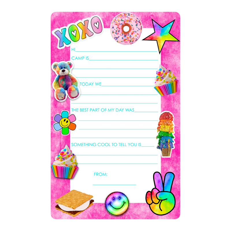 XOXO Sweets Fill-In Notepad