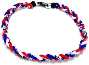 Camp Color Three Braided Rope Tornado Necklace - Bee Bee Designs