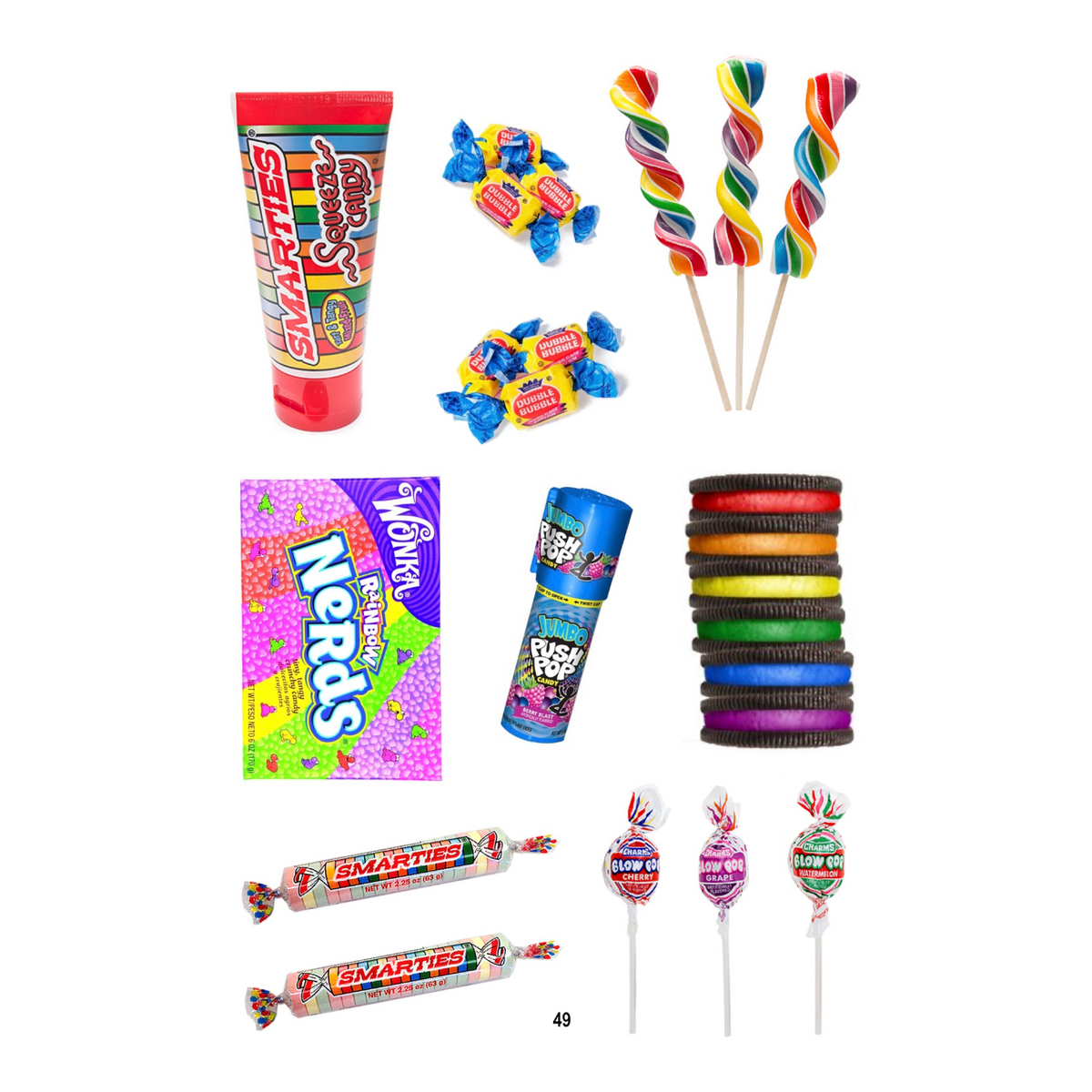Rainbow Sweets Cling Its