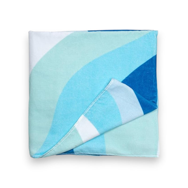 Blue Wave Pool Towel