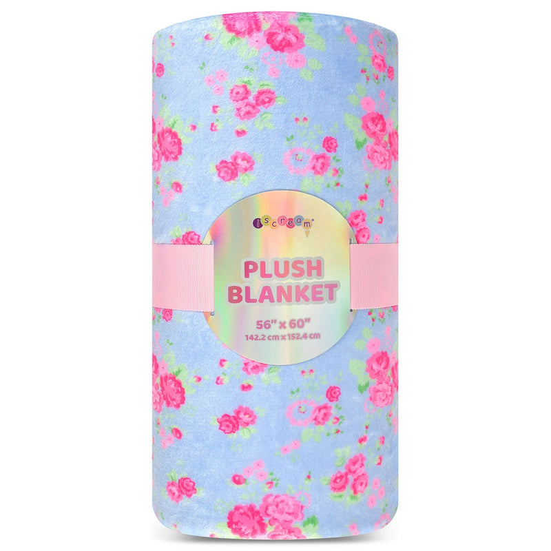 Ditsy Floral Fuzzy Blanket