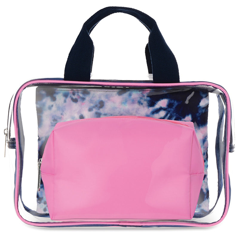 Night Tie Dye Cosmetic Bag Set