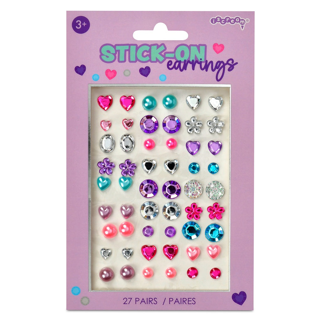 Gem Stick-On Earrings - Bee Bee Designs