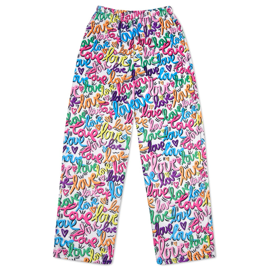 Corey Paige Love Letters Plush Pants - Bee Bee Designs