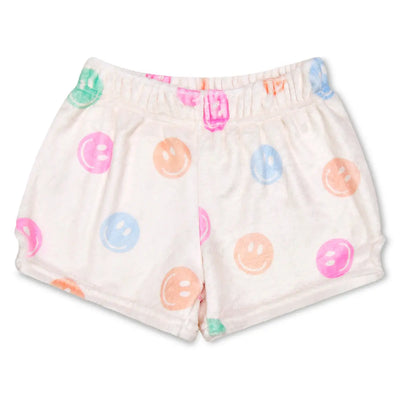 Made You Smile Plush Shorts - Bee Bee Designs