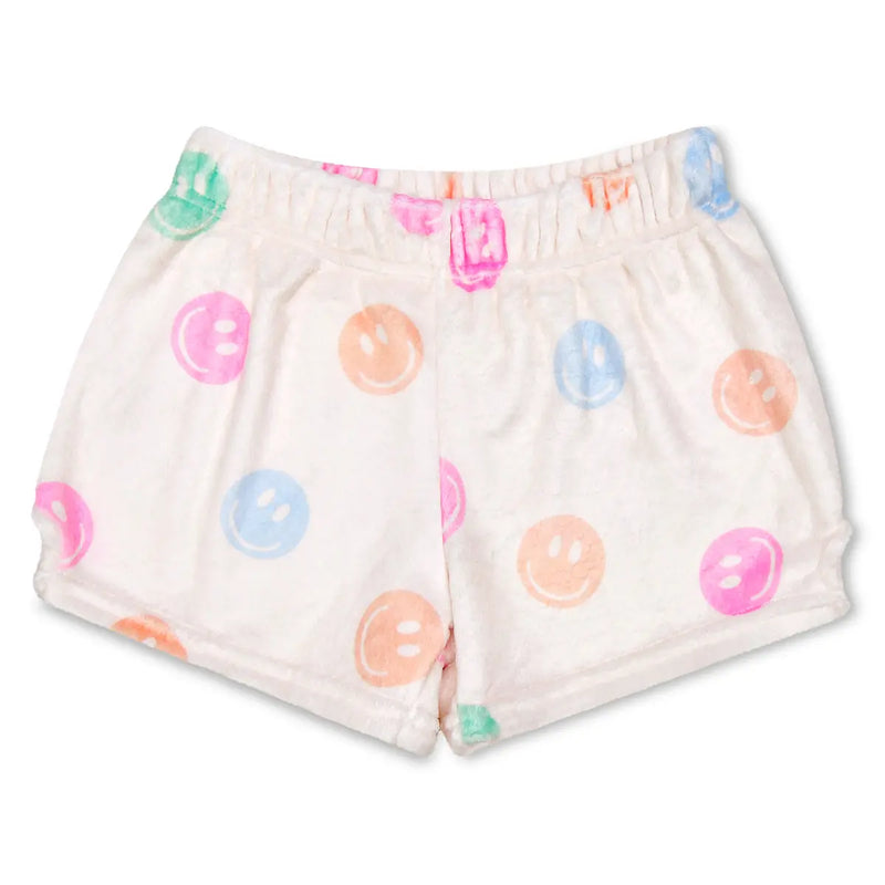 Made You Smile Plush Shorts - Bee Bee Designs