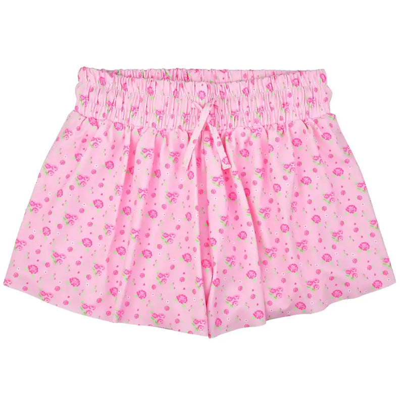 Comfy pink shorts ideal for sleepaway camp days