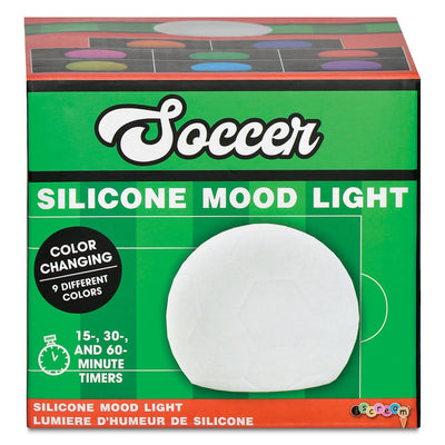 Soccer-themed mood light perfect for cabin nights