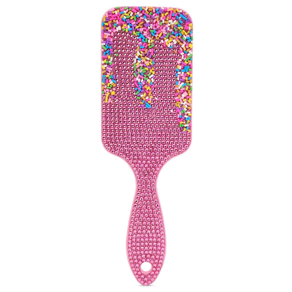 Fun sparkly paddle brush for camp and everyday styling