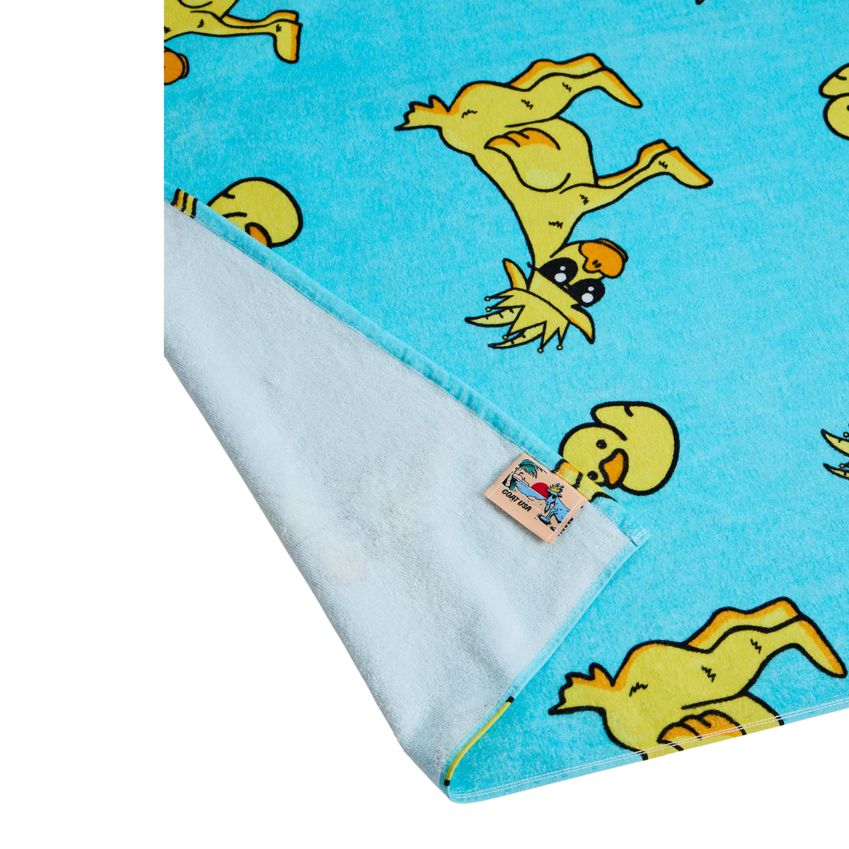 Rubber Ducky GOAT Cotton Camp Towel - Bee Bee Designs