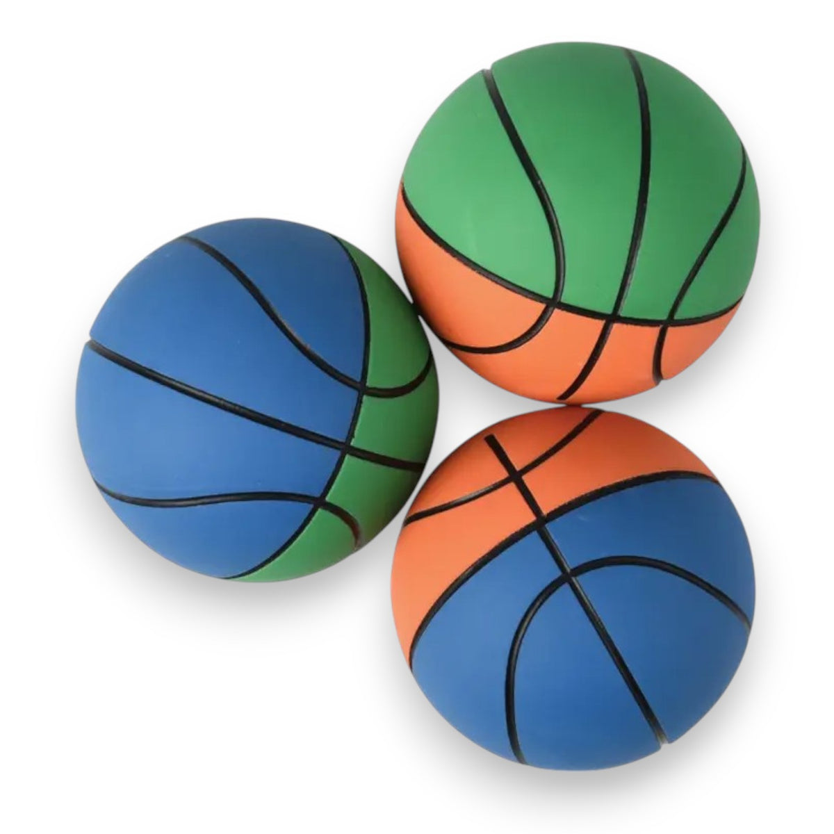 2-Tone High Bounce Basketball - Bee Bee Designs