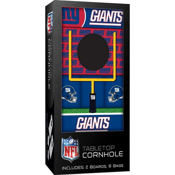 New York Giants Tabletop Cornhole - Bee Bee Designs