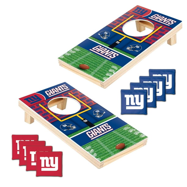 New York Giants Tabletop Cornhole - Bee Bee Designs