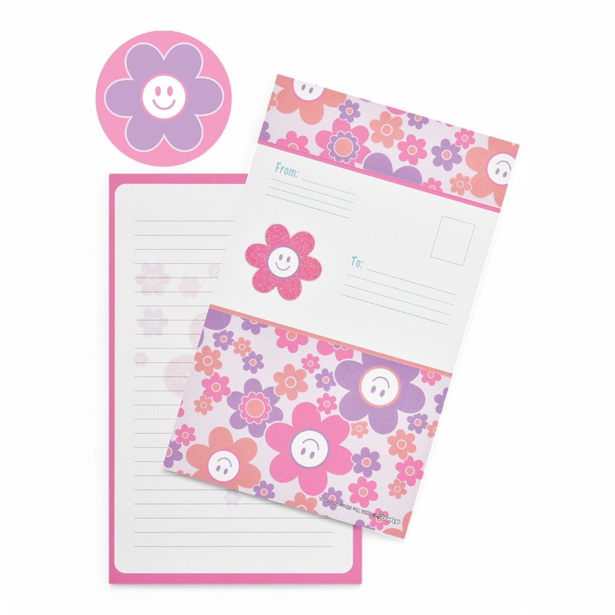 Groovy Smiles Foldover Cards - Bee Bee Designs