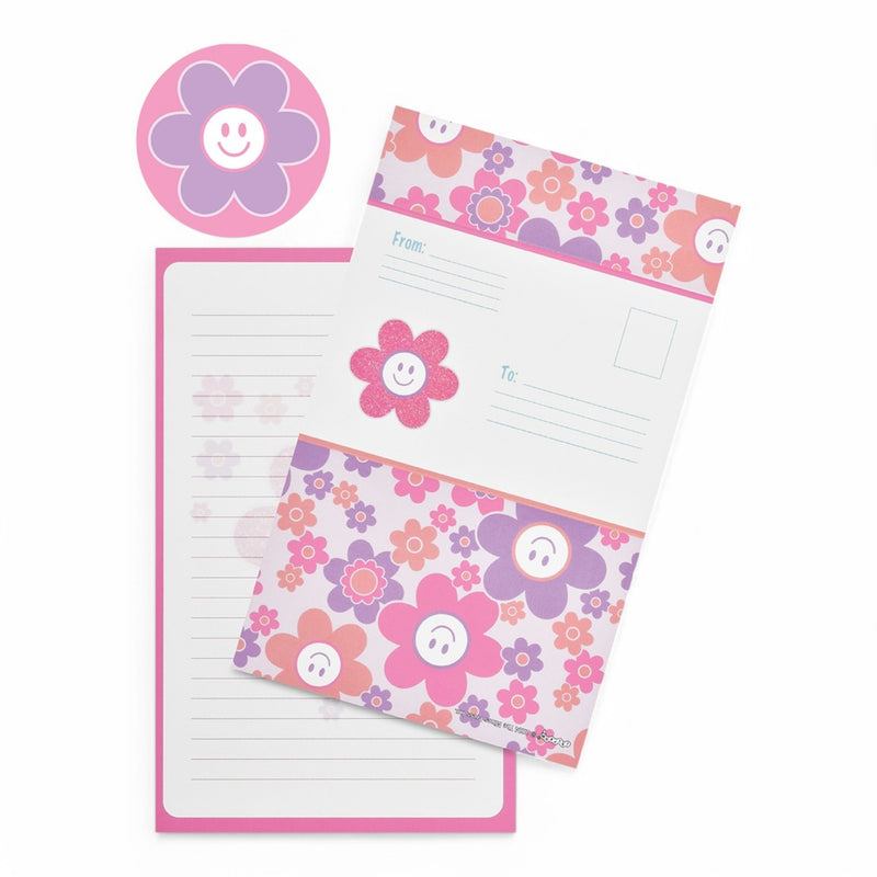 Groovy Smiles Foldover Cards
