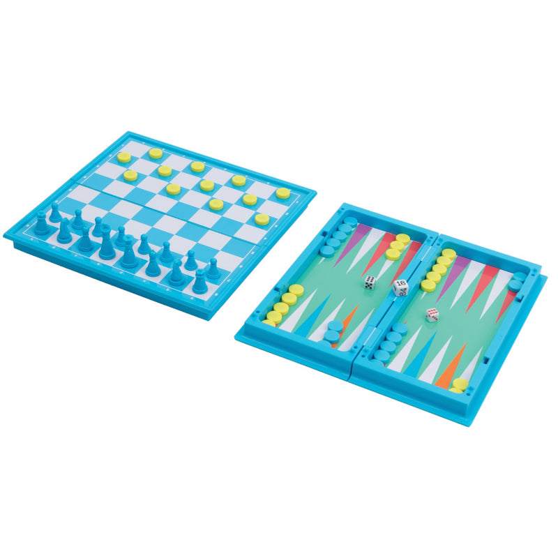 3-in-1 Magnetic Game Set