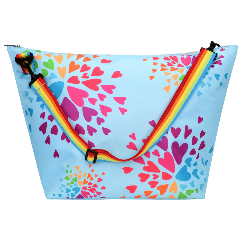 Bursting Hearts Weekender Bag