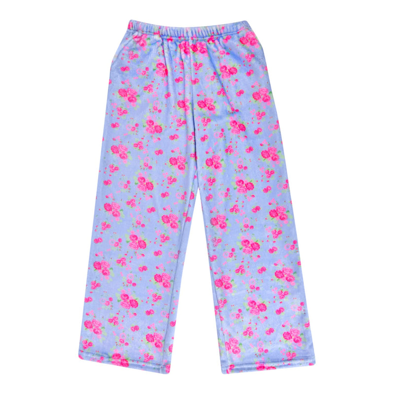 Ditsy Floral Fuzzy Pants