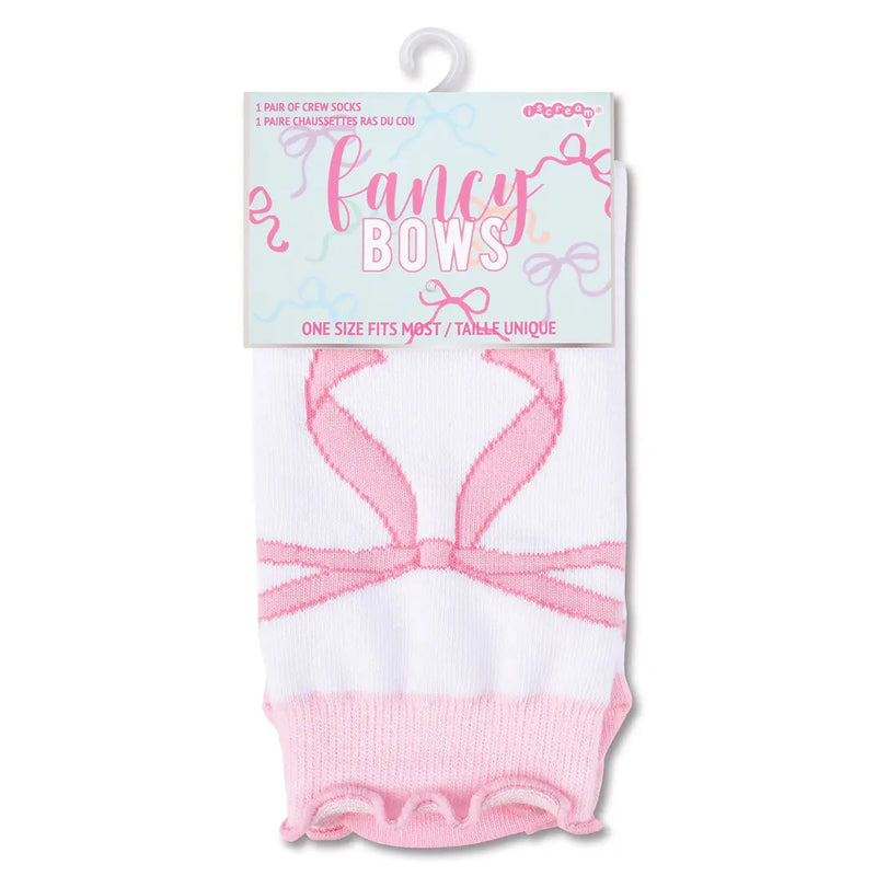 Fancy Bow Socks