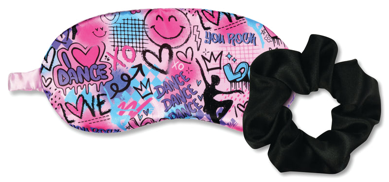 Dance Eye Mask and Scrunchie Set