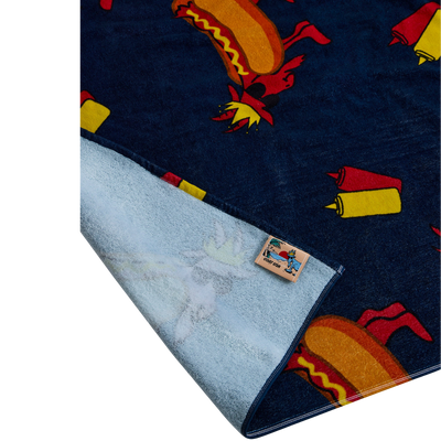 Hot Dog GOAT Cotton Camp Towel