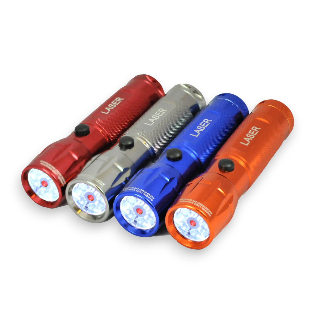8 LED Laser Flashlight – Camp flashlight by Bee Bee Designs