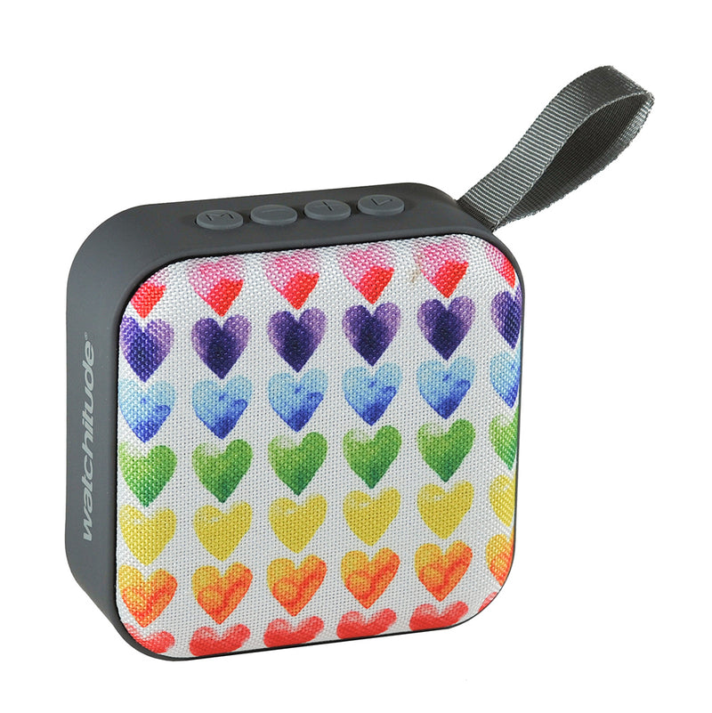 Watercolor Hearts Speaker