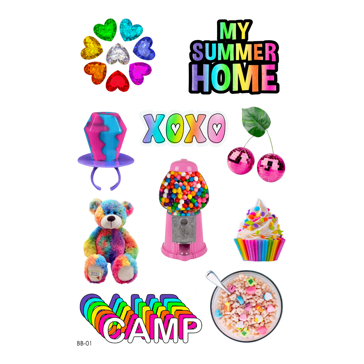 My Summer Home Cling Its