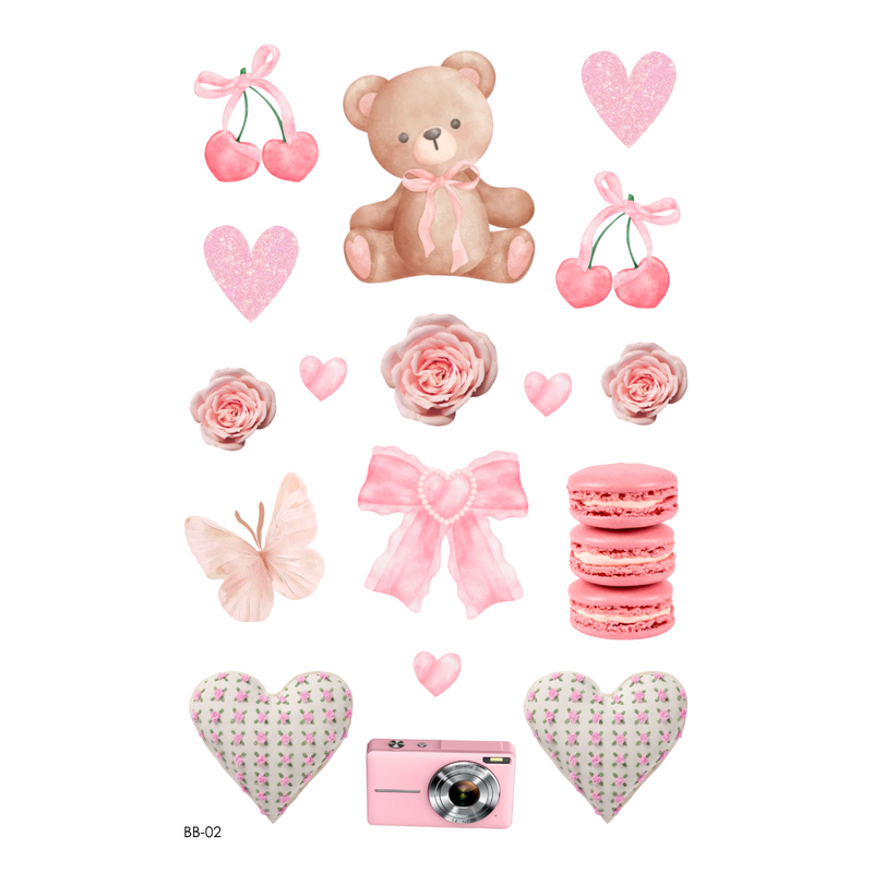 Preppy Bows and Bears Cling It