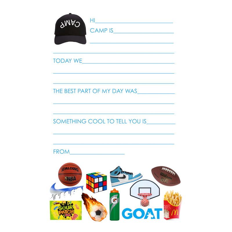 GOAT Vol. 2 Camper Fill-In Notepad