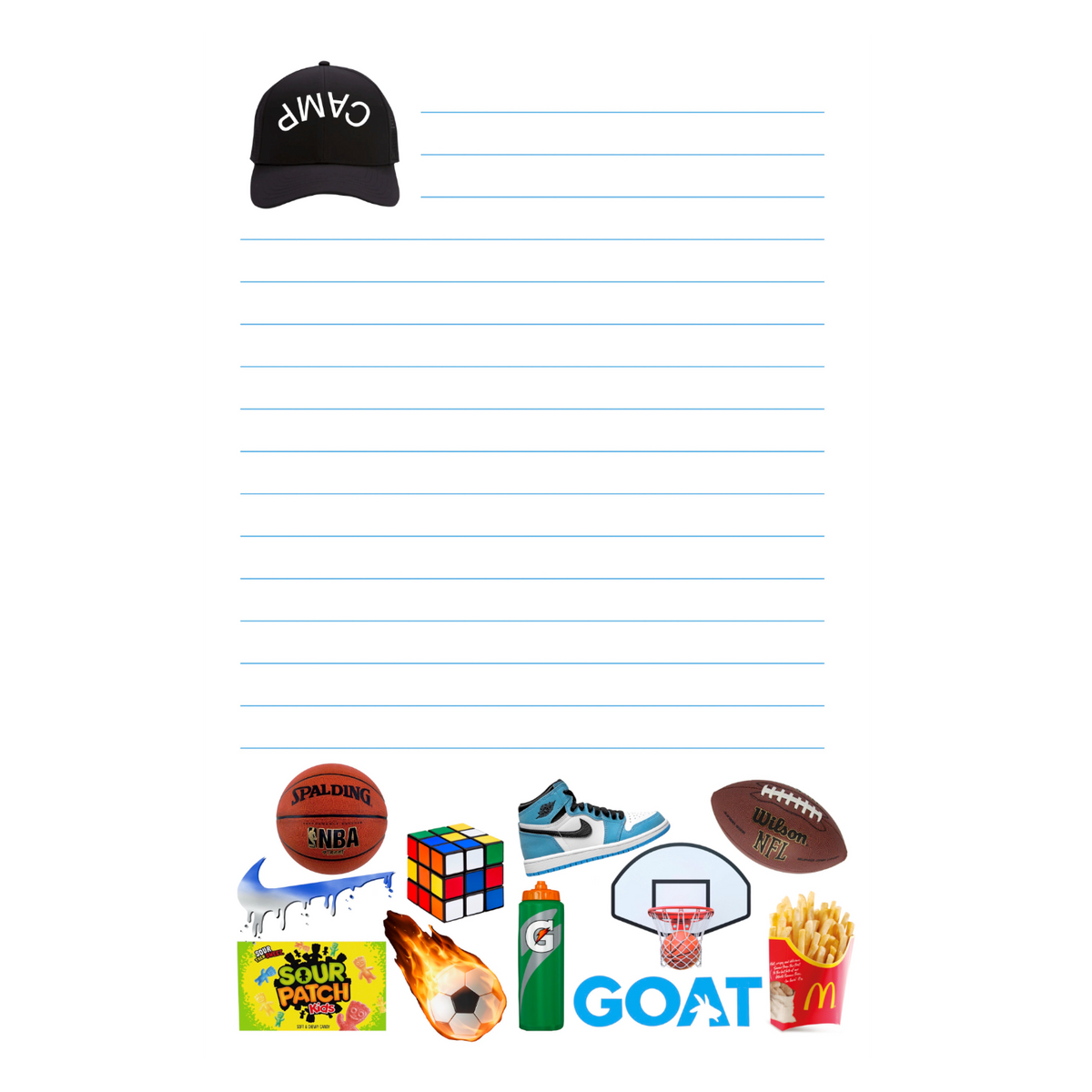 GOAT Vol. 2 Lined Camper Notepad