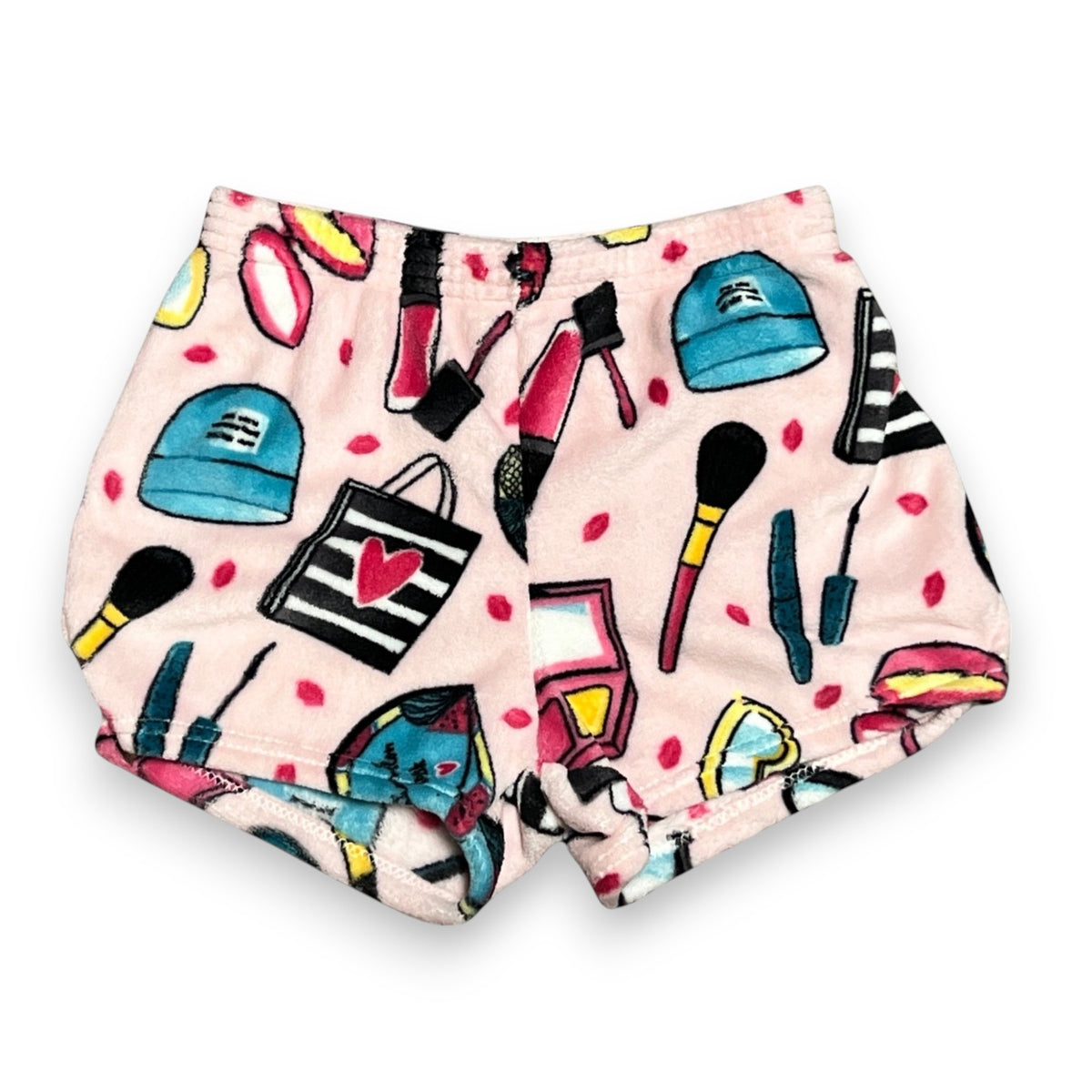 Makeup Madness Fuzzy Shorts - Bee Bee Designs