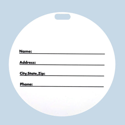 Cherries Stickerbeans Luggage Tag