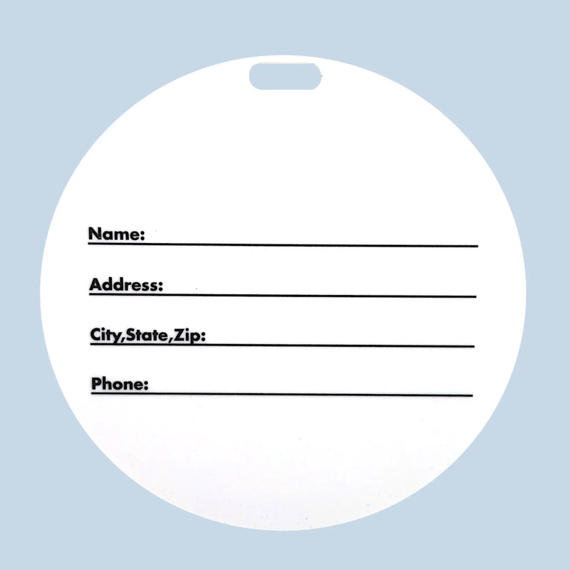 Cherries Stickerbeans Luggage Tag