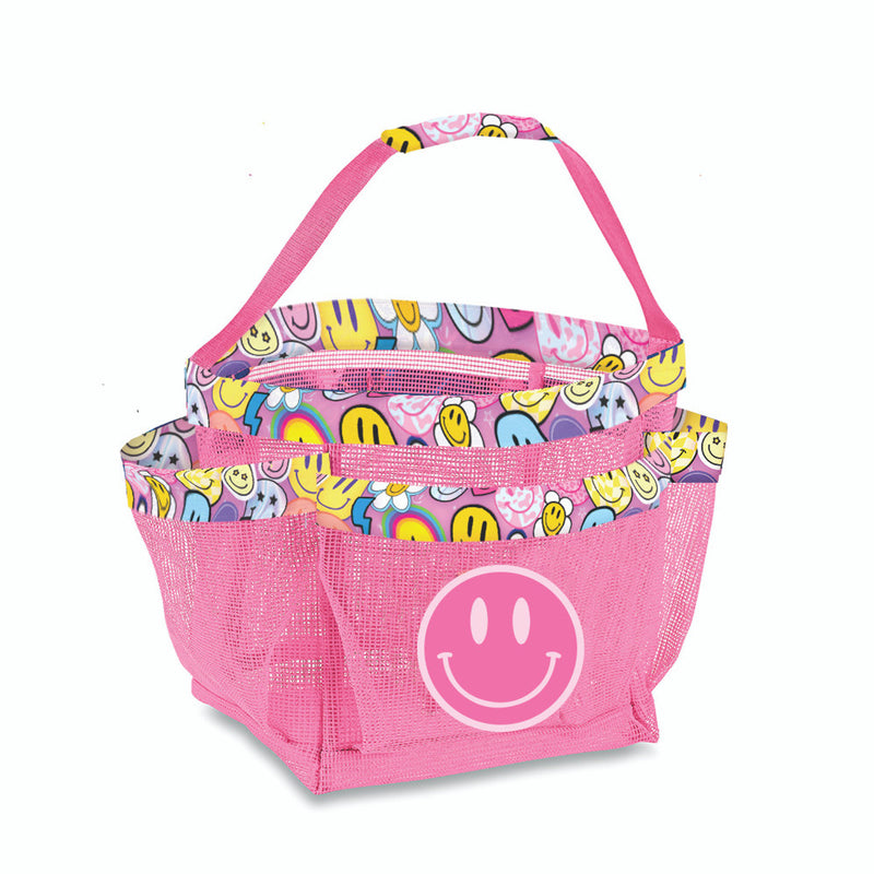 Smile Party Mesh Shower Caddy