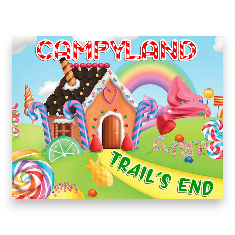 Candyland Camp Notecards