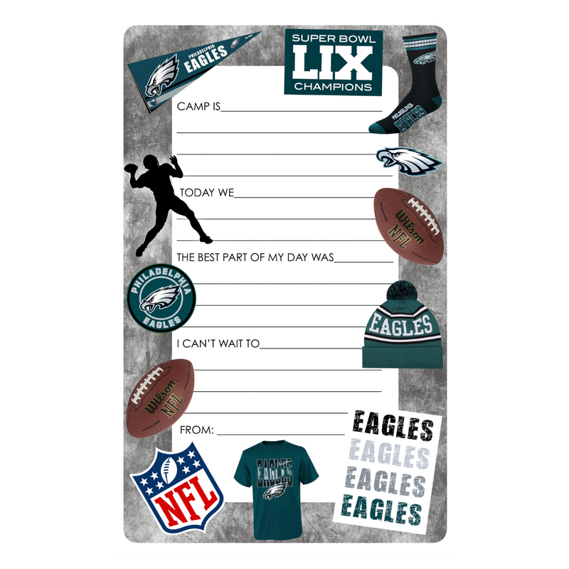 Philadelphia Eagles Fill-In Camp Notepad