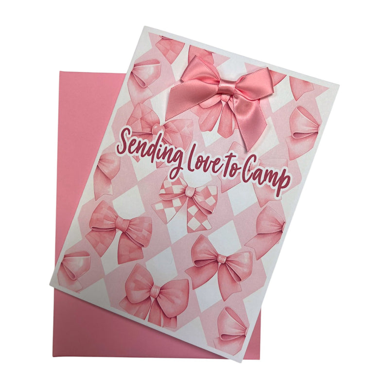Coquette Bows Sticker Card
